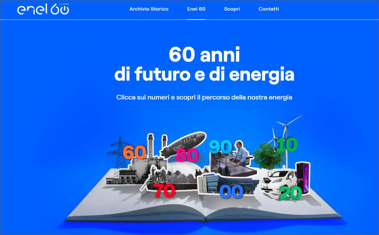 Enel On Line Il Nuovo Sito Che Racconta Anni Di Futuro E Di