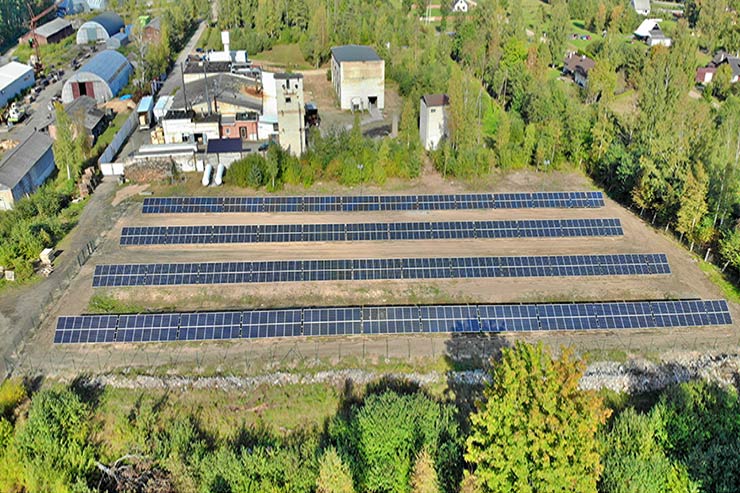 Parco solare in Lettonia con le soluzioni di FuturaSun