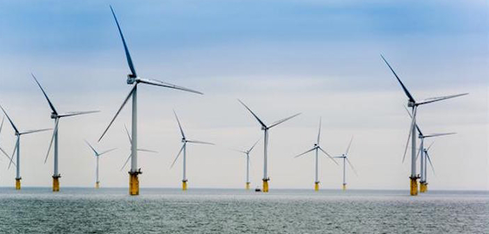 Parco eolico offshore in Bretagna, l’energia elettrica nasce da sottostazione