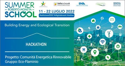 Dalla Summer School ENEA primo progetto di comunità energetica in una metropoli italiana